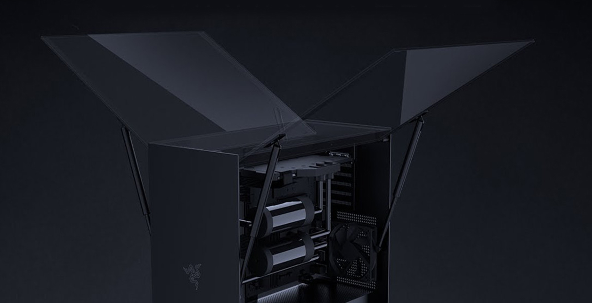First Ever Razer Computer Case CES 2019 - Razer Enters the Case Game with the Tomahawk and Tomahawk ...