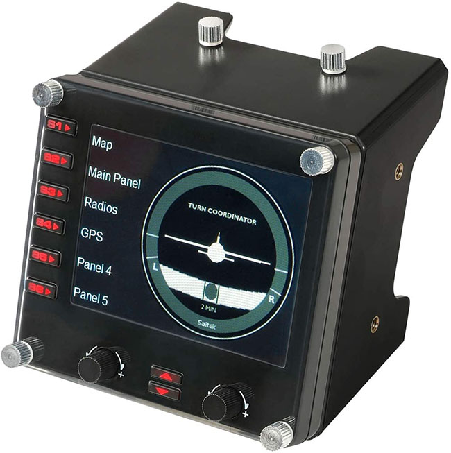 Logitech G Flight Simulator Aircraft Instrument Panel | Controllers ...