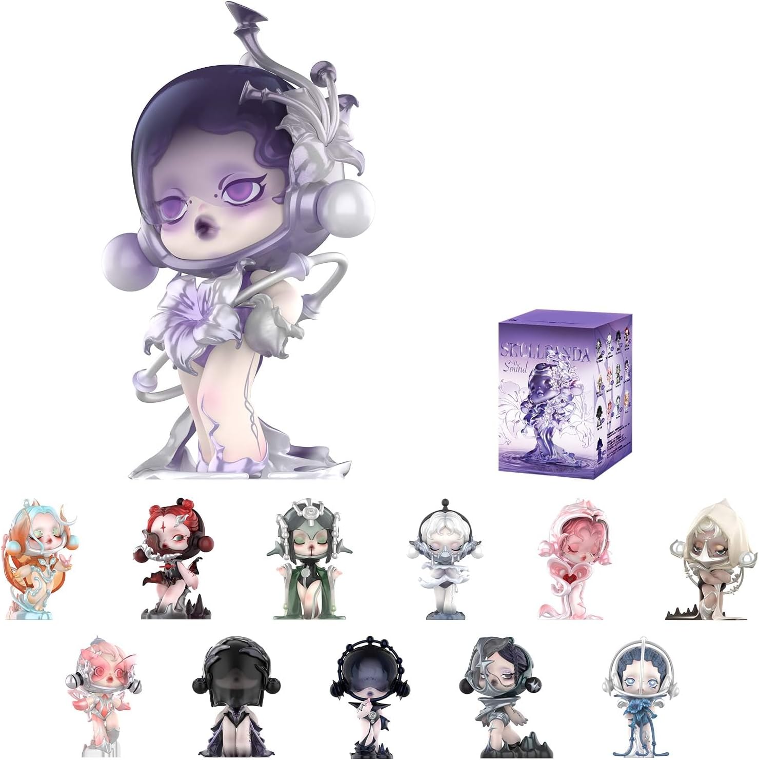 POP MART SKULLPANDA The Sound Series Figures (Blind Box) | Trading