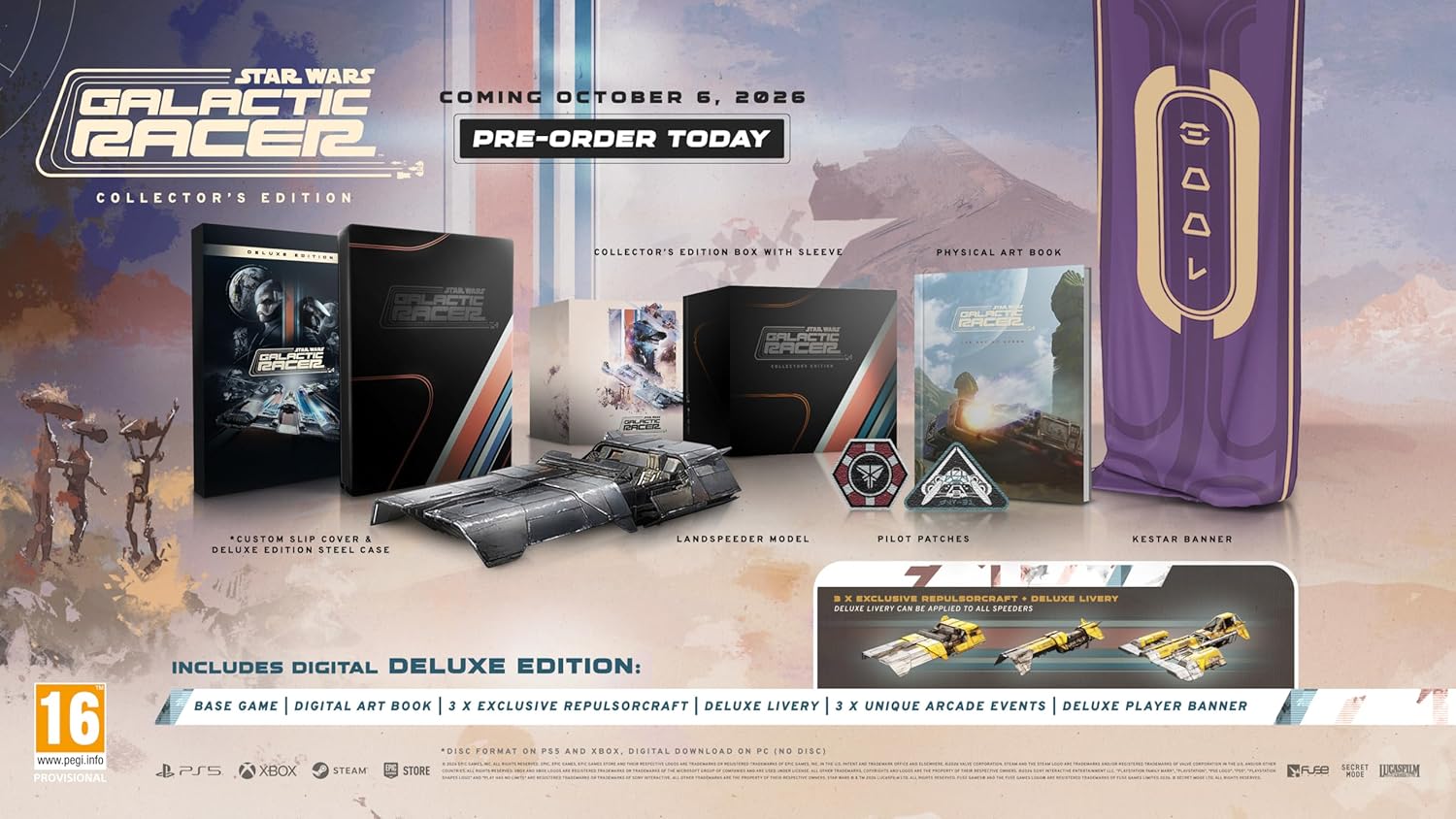 STAR WARS: Galactic Racer Collector's Edition